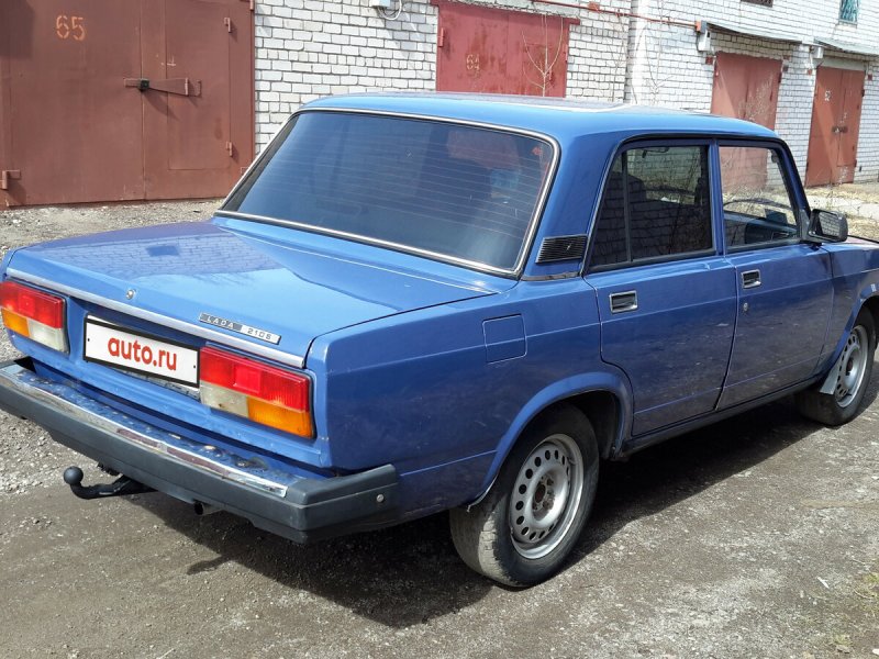 ВАЗ 2107 2006 синяя
