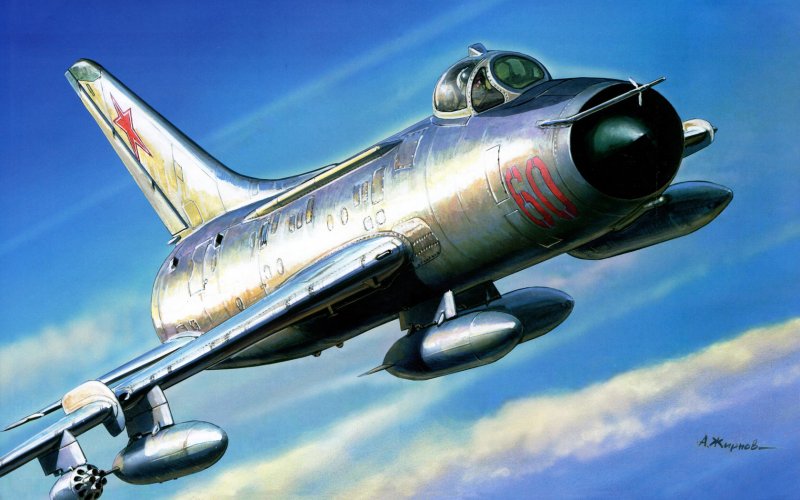Истребитель-бомбардировщик Су-7б