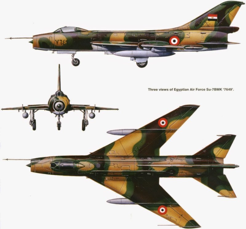Истребитель-бомбардировщик Су-7б