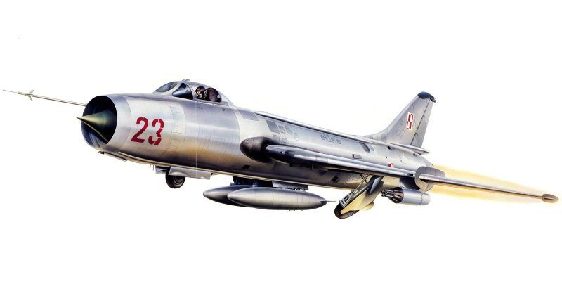 Сверхзвуковой истребитель Су-7