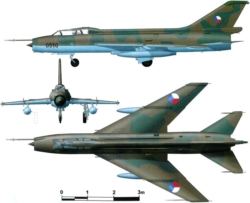Истребитель-бомбардировщик Су-7б