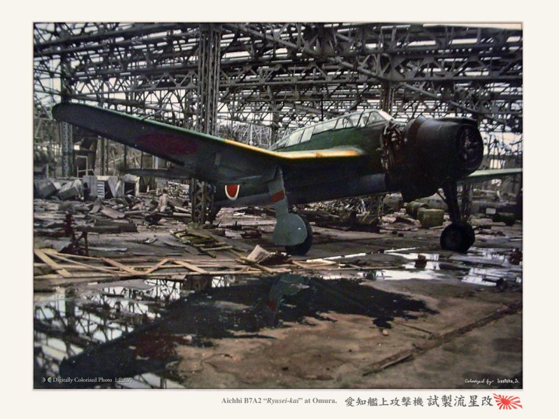 Самолёт Aichi b7a Grace