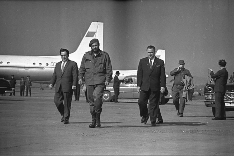 Визит Кастро в СССР В 1963 году