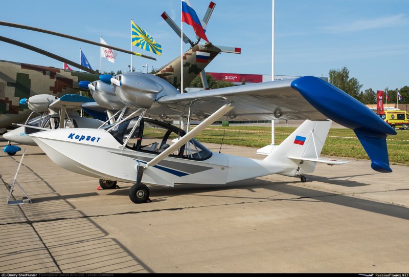 Гидросамолёт-амфибия «Корвет» (че-22)