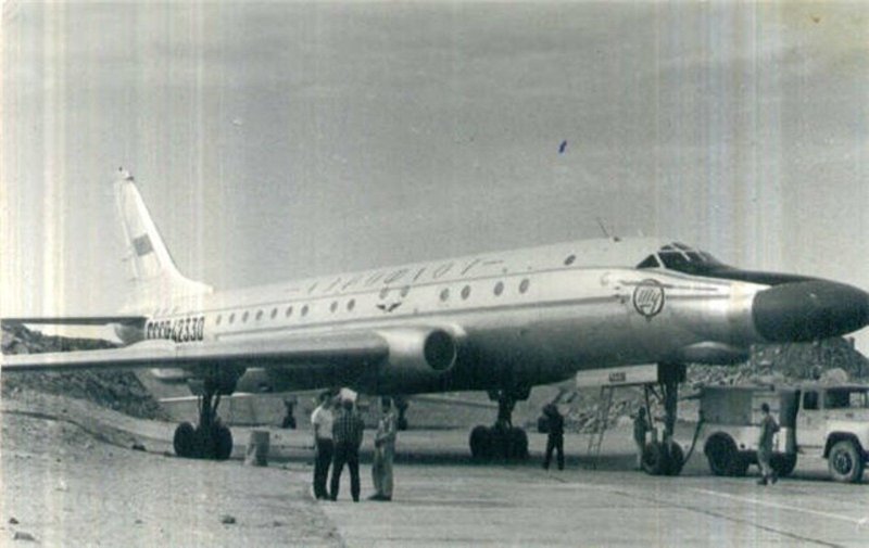 Малоизвестный "Авиагород" Омск: Туполев ту-104 (ВВС/ВМФ)