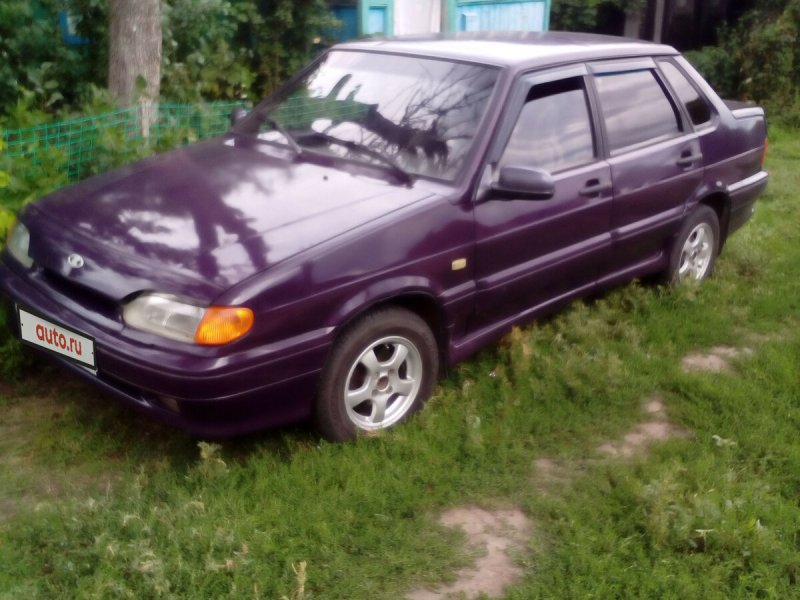 ВАЗ 2115 фиолетовая