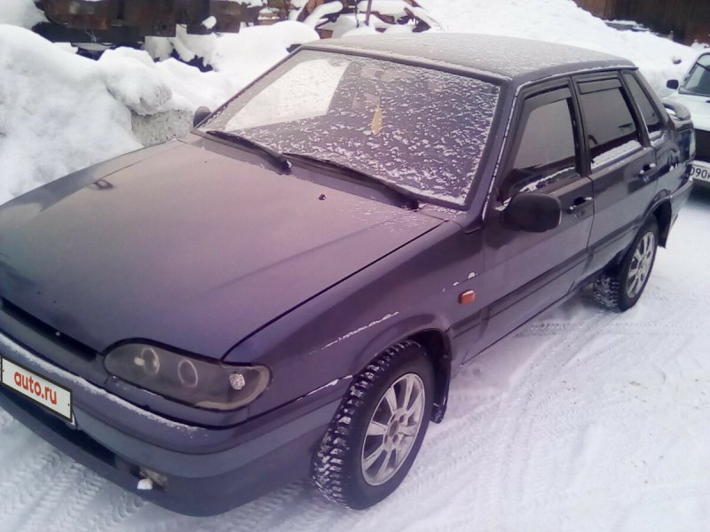 ВАЗ 2115 2001 фиолетовый