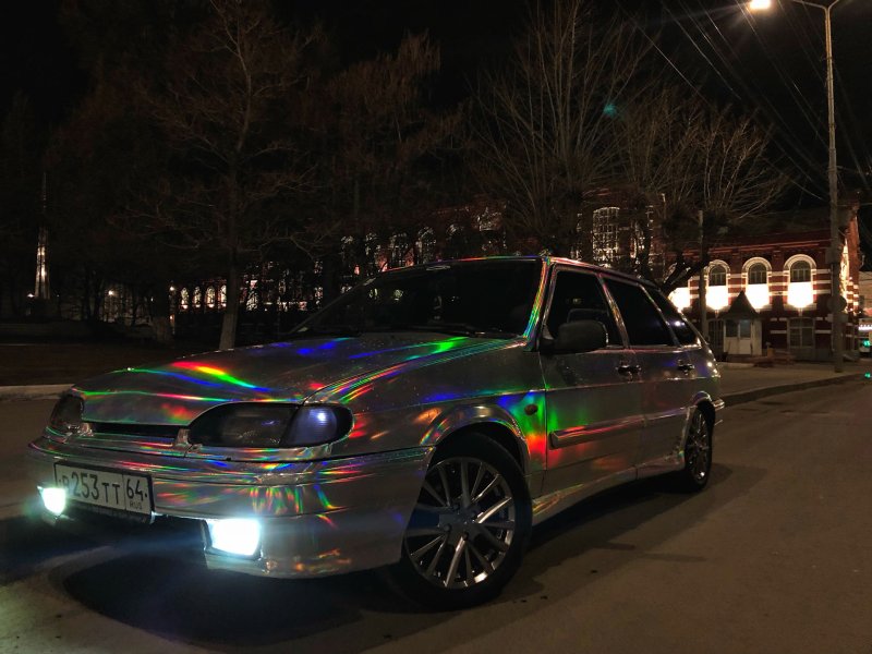 ВАЗ 2114 хромированная