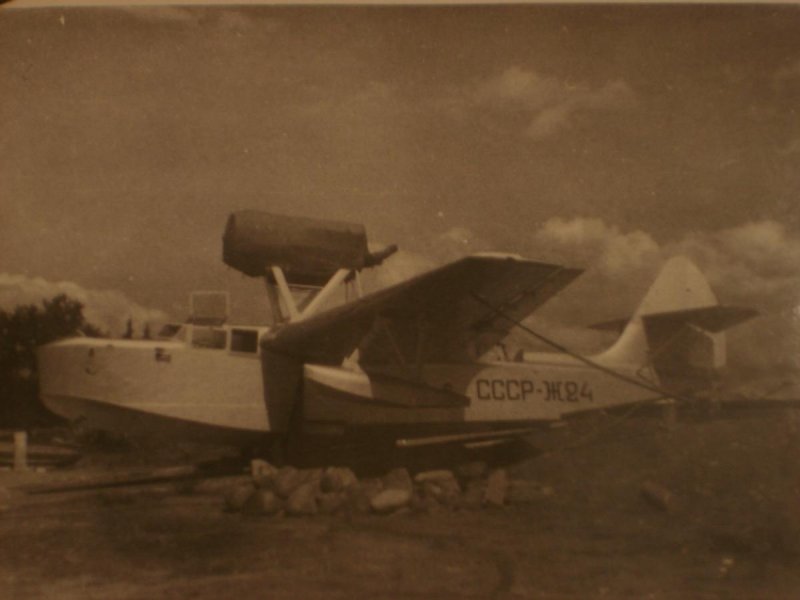 Осипенко гидросамолете МП-1 С двигателем ам-34