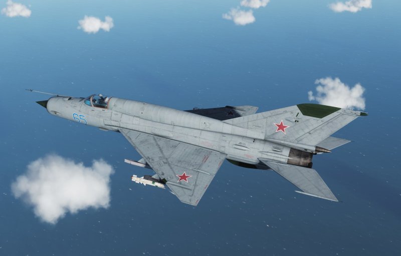 Самолет миг-21бис