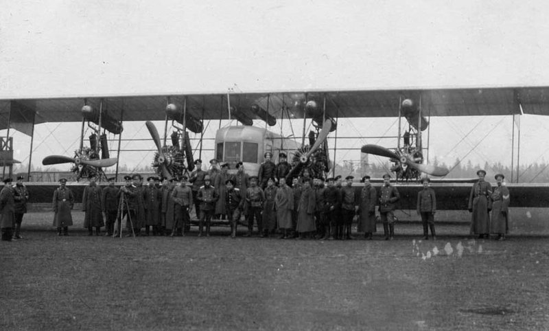 Самолет Сикорского 1913 Илья Муромец