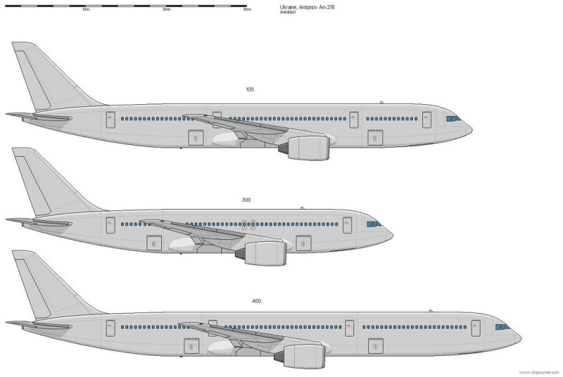 Антонов пассажирский самолет АН 218