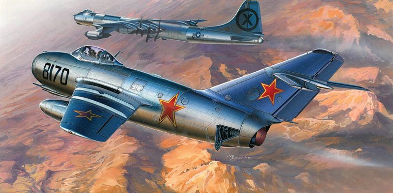Миг-15 реактивный самолёт