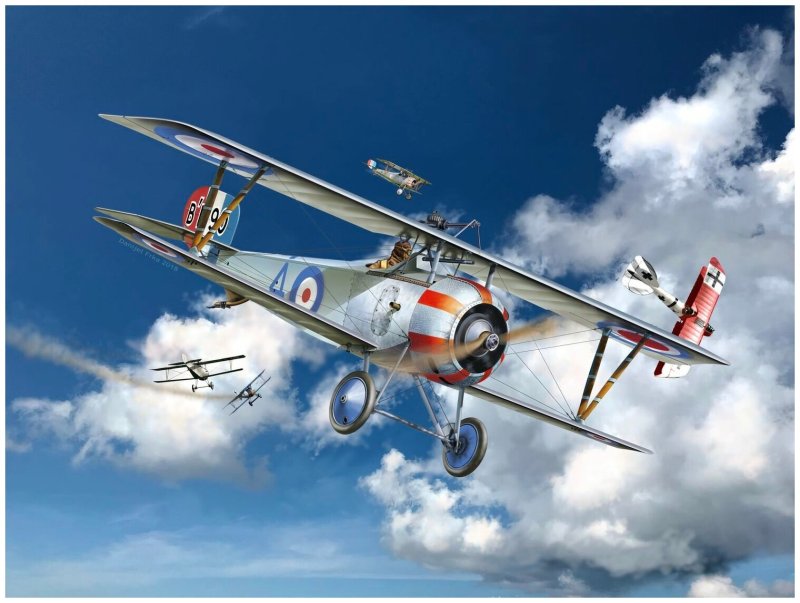 Сборная модель Revell Nieuport 17 (03885) 1:48