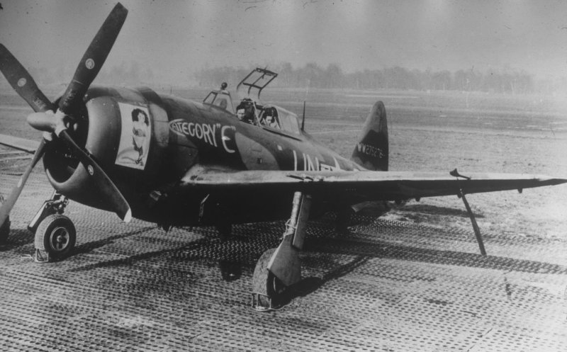 Curtiss р-47g Thunderbolt истребитель-бомбардировщик
