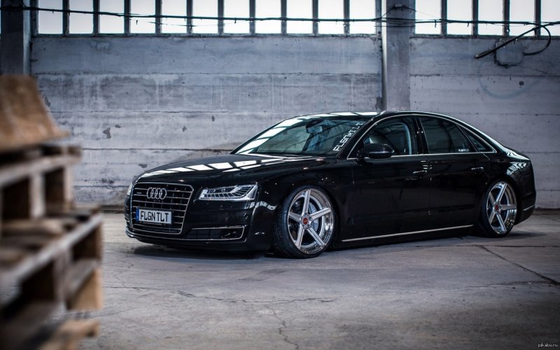 Audi a8 Tuning Black