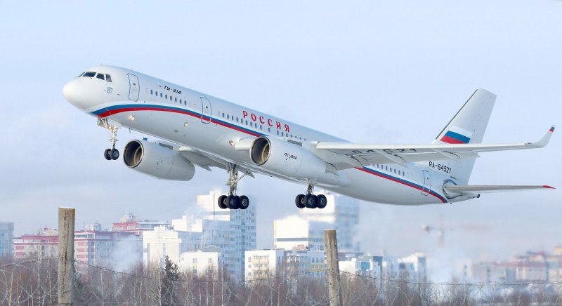 Ту-214 сло Россия