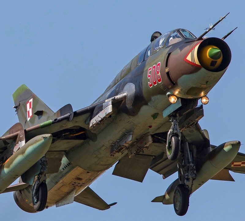 Су-17 реактивный самолёт