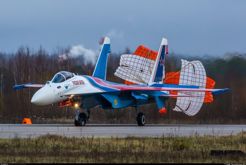 Русские Витязи пилотажная группа Су-35с