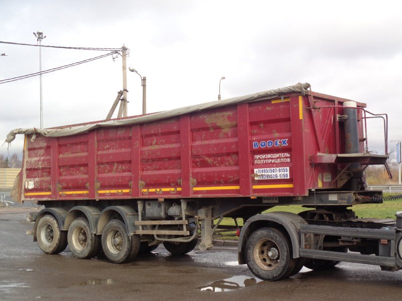 Полуприцеп самосвал Bodex Kis 3ws1