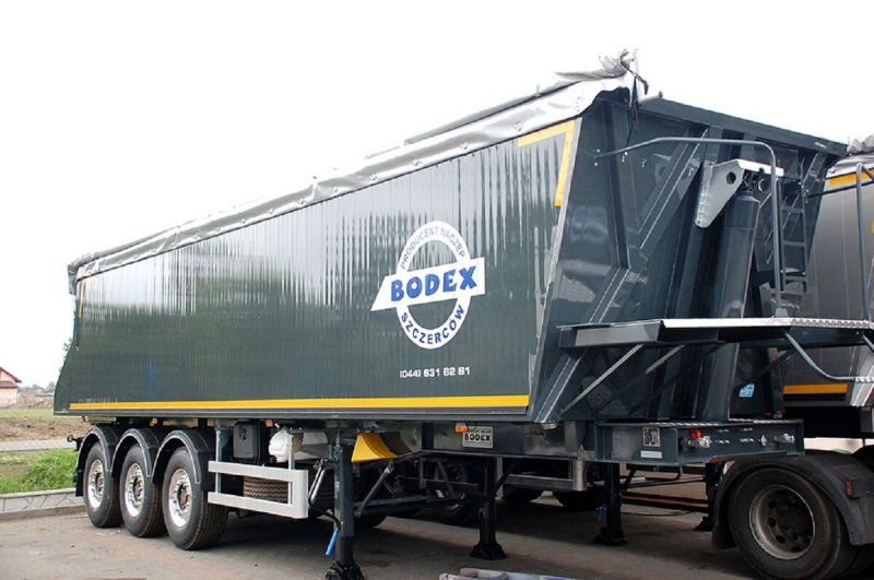 Bodex самосвал полуприцеп алюминиевый