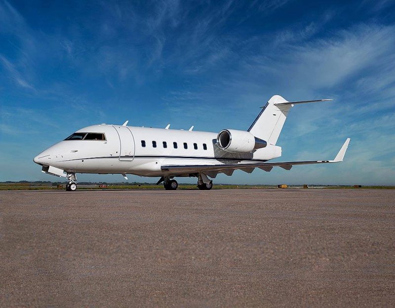 Bombardier Challenger 604 интерьер