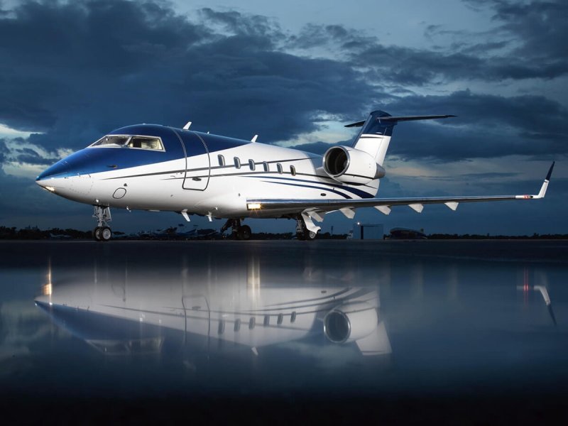 Challenger 650 самолет