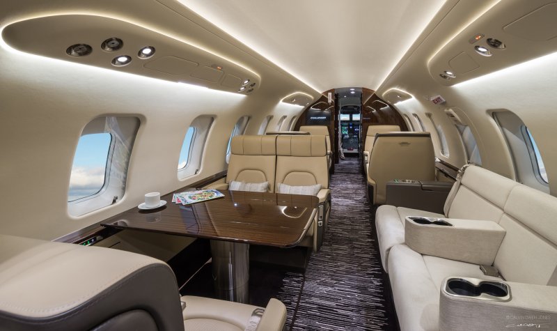 Challenger 850 самолет