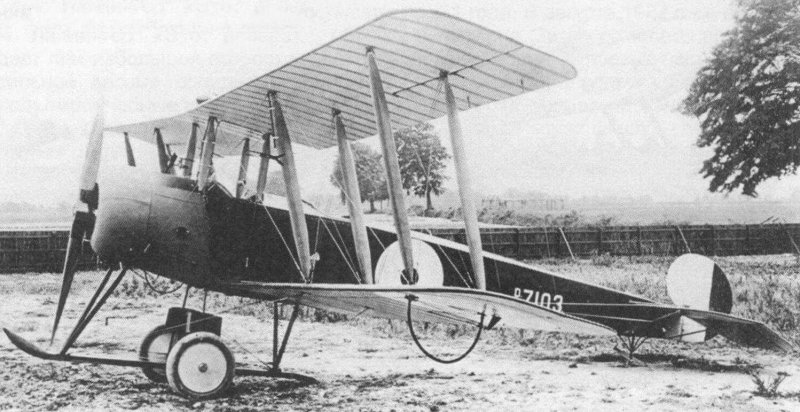 Биплане «Avro-504k»