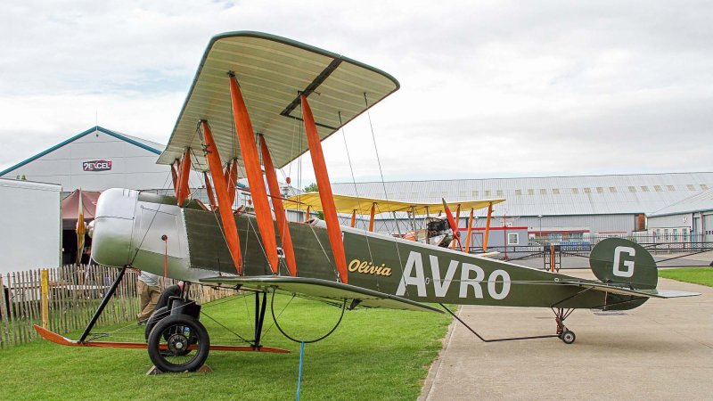 Биплане «Avro-504k»