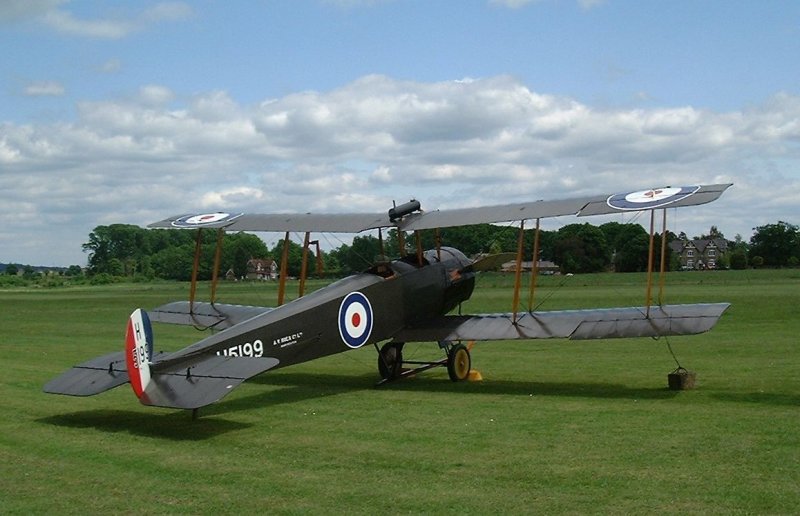 Биплане «Avro-504k»