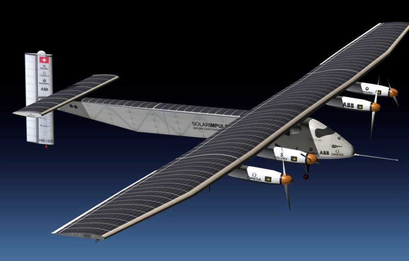 «Солнечный» самолет Solar Impulse