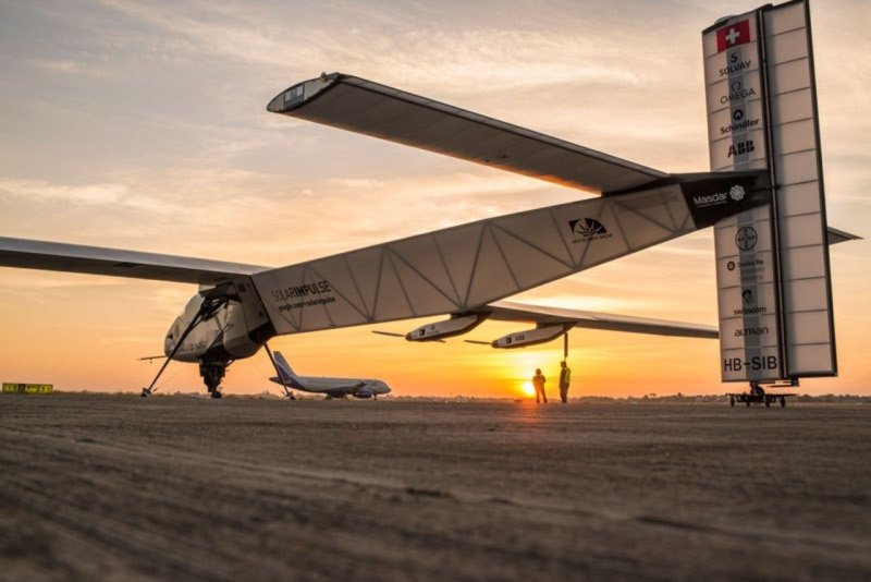 «Солнечный» самолет Solar Impulse