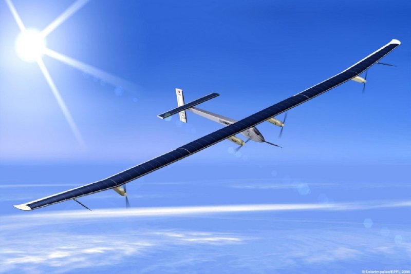 Самолет на солнечных батареях Solar Impulse 2