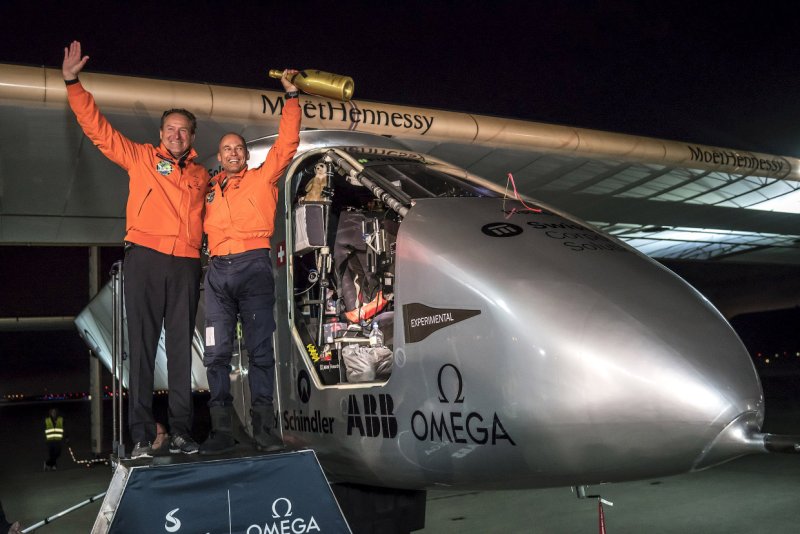 Самолет на солнечных батареях Solar Impulse 2