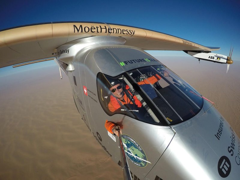 Solar Impulse 2 кругосветное путешествие
