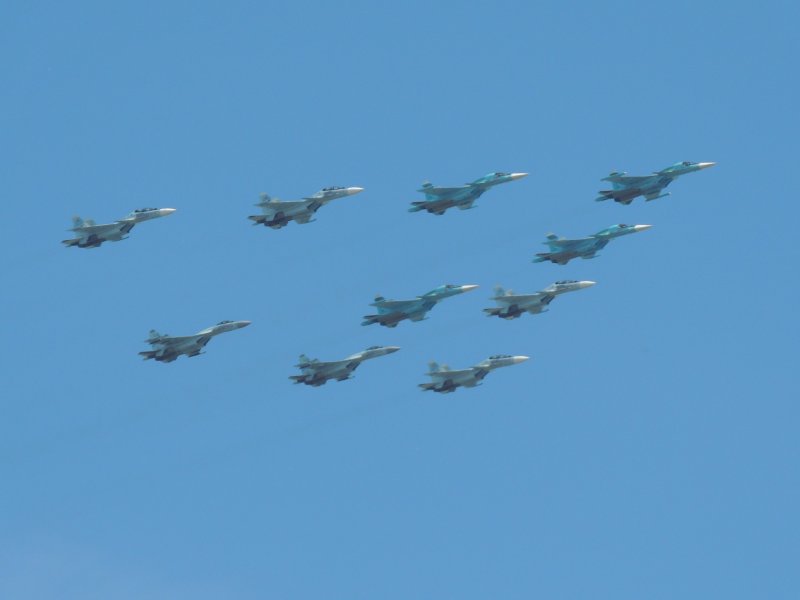 Военная Авиация на параде. 2012 Год. Латвия
