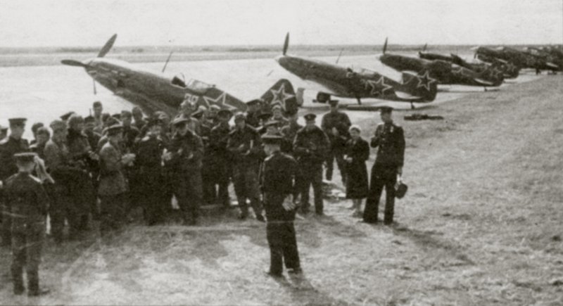 Военный аэродром Геленджик 1943