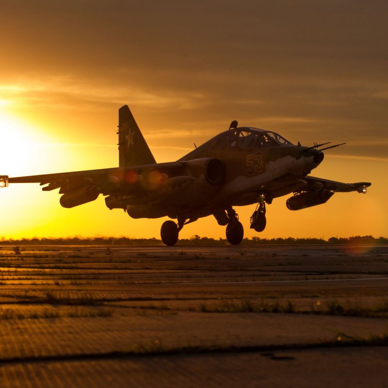 Штурмовик Су-25 Грач