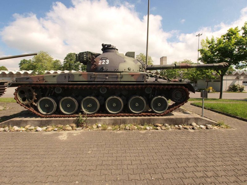 Швейцарский танк Panzer 68