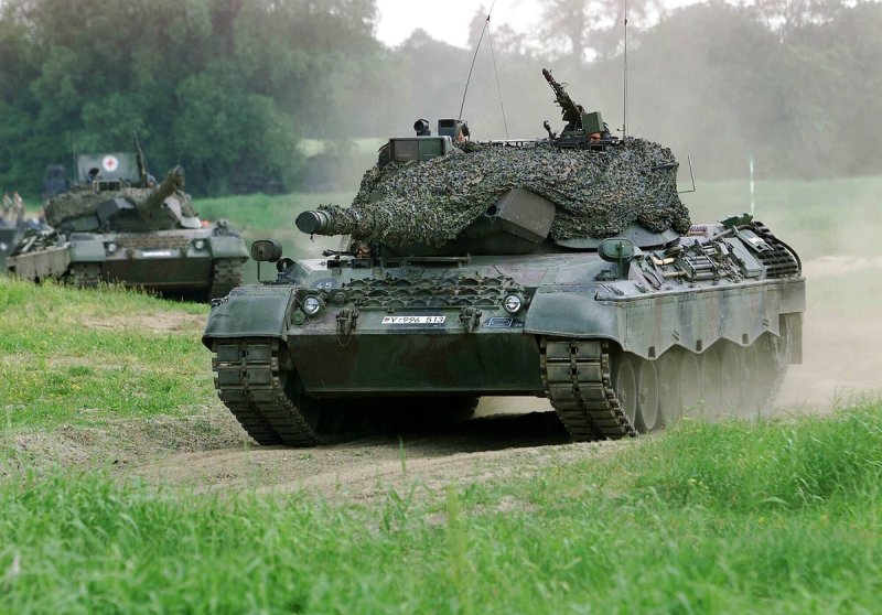 Устаревшие танки Leopard 1