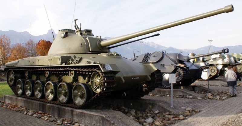 Швейцарский танк PZ 61