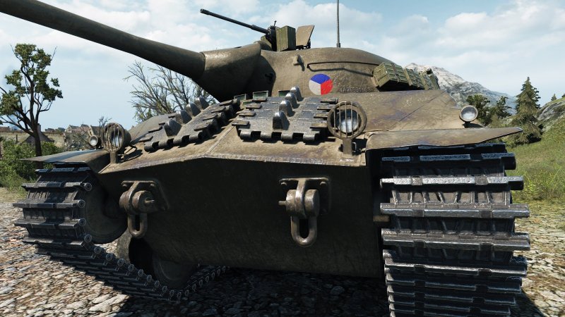 Танк Шкода т 50
