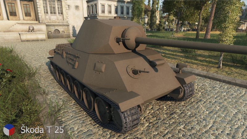 Танк Skoda t25