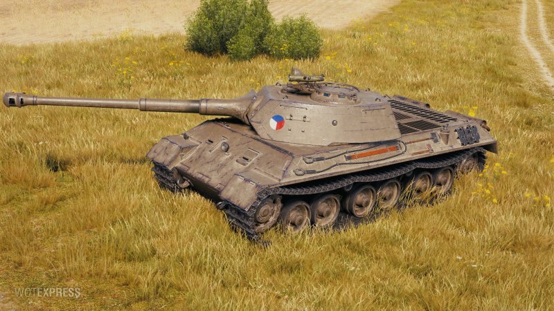 Škoda t 45 танк