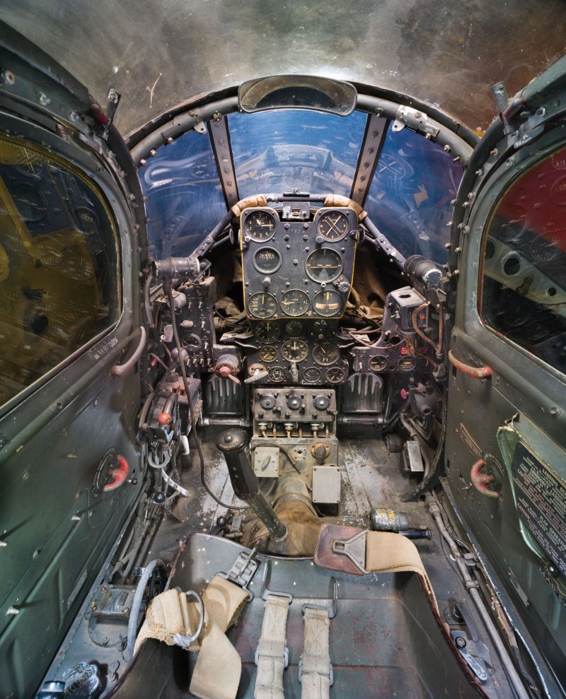 P-39 Аэрокобра кабина кокпит