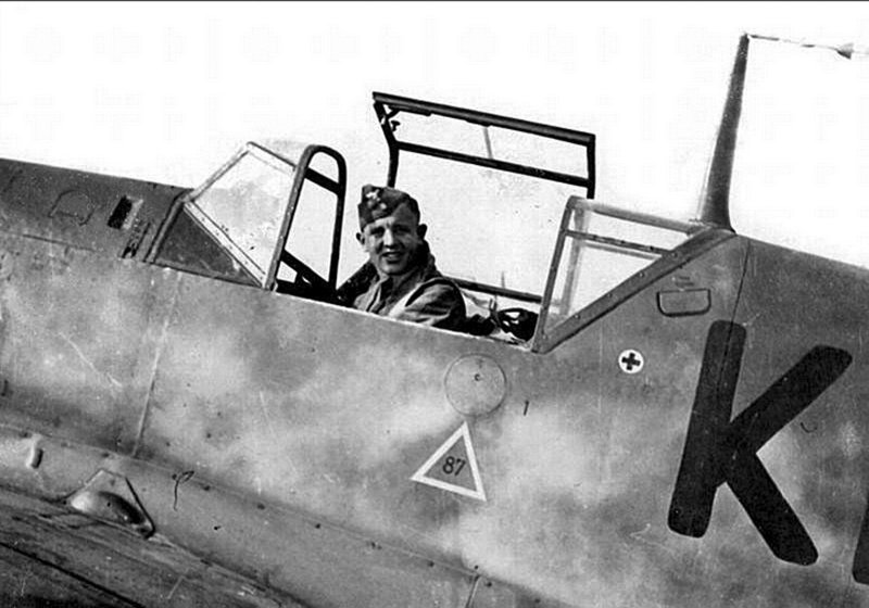 Пилот bf 109