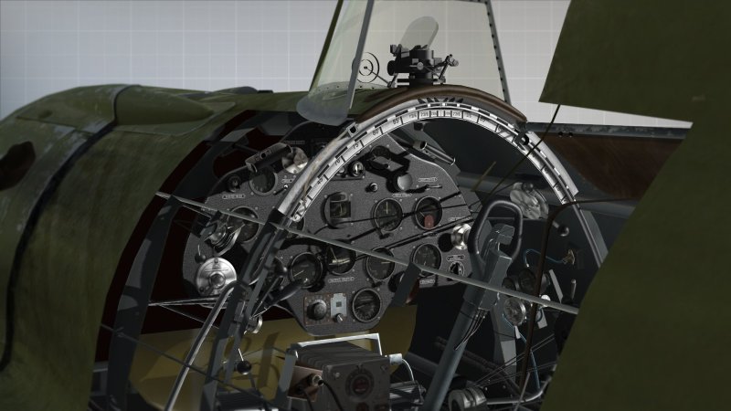 И-16 кокпит