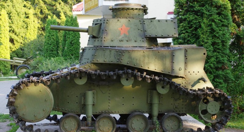 Первый танк СССР МС-1