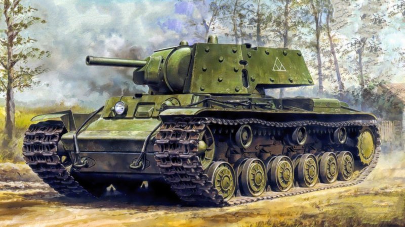 Тяжелый танк кв-1с